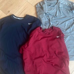 Nike dry fit mens shirts - never worn